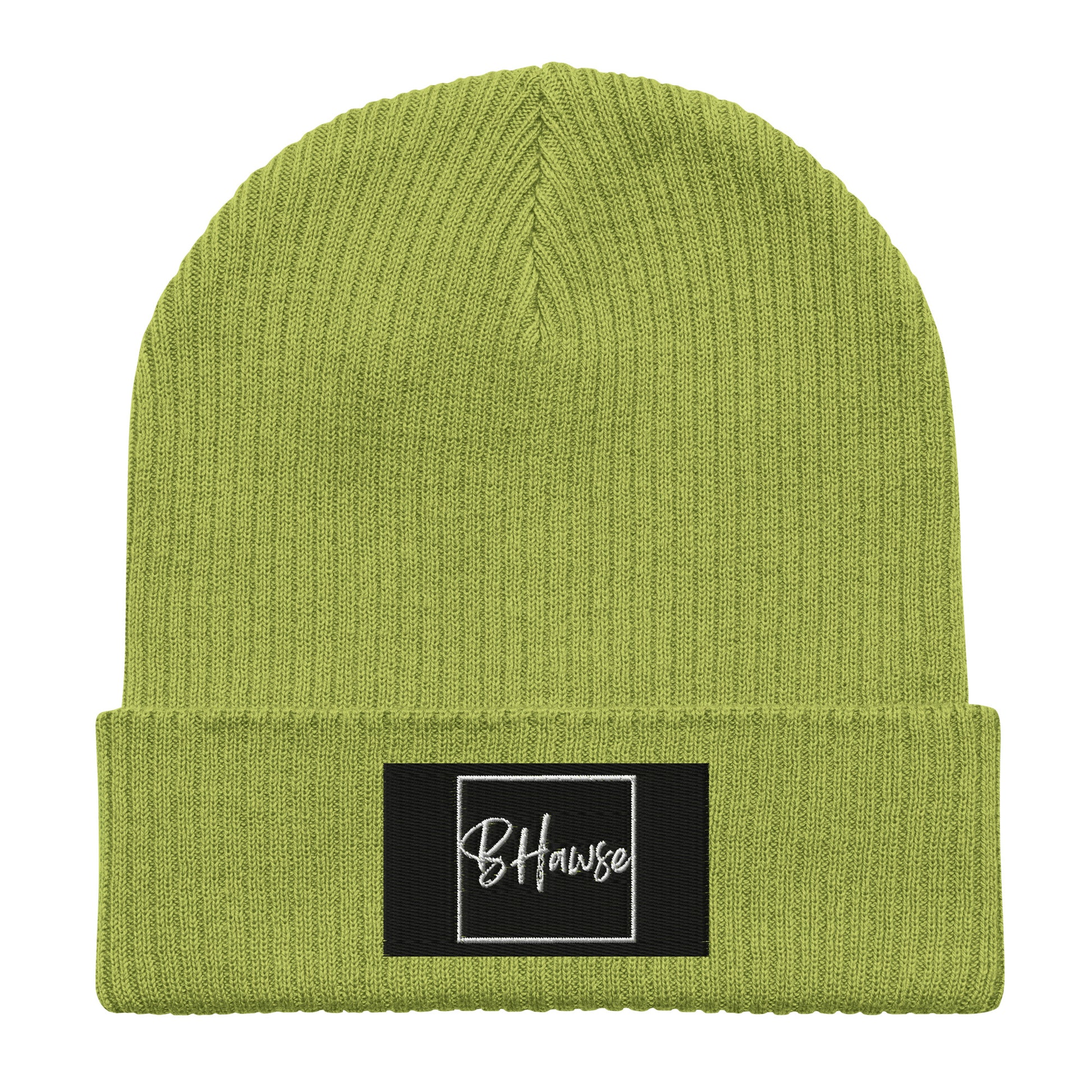BHawse Square Organic Ribbed Beanie
