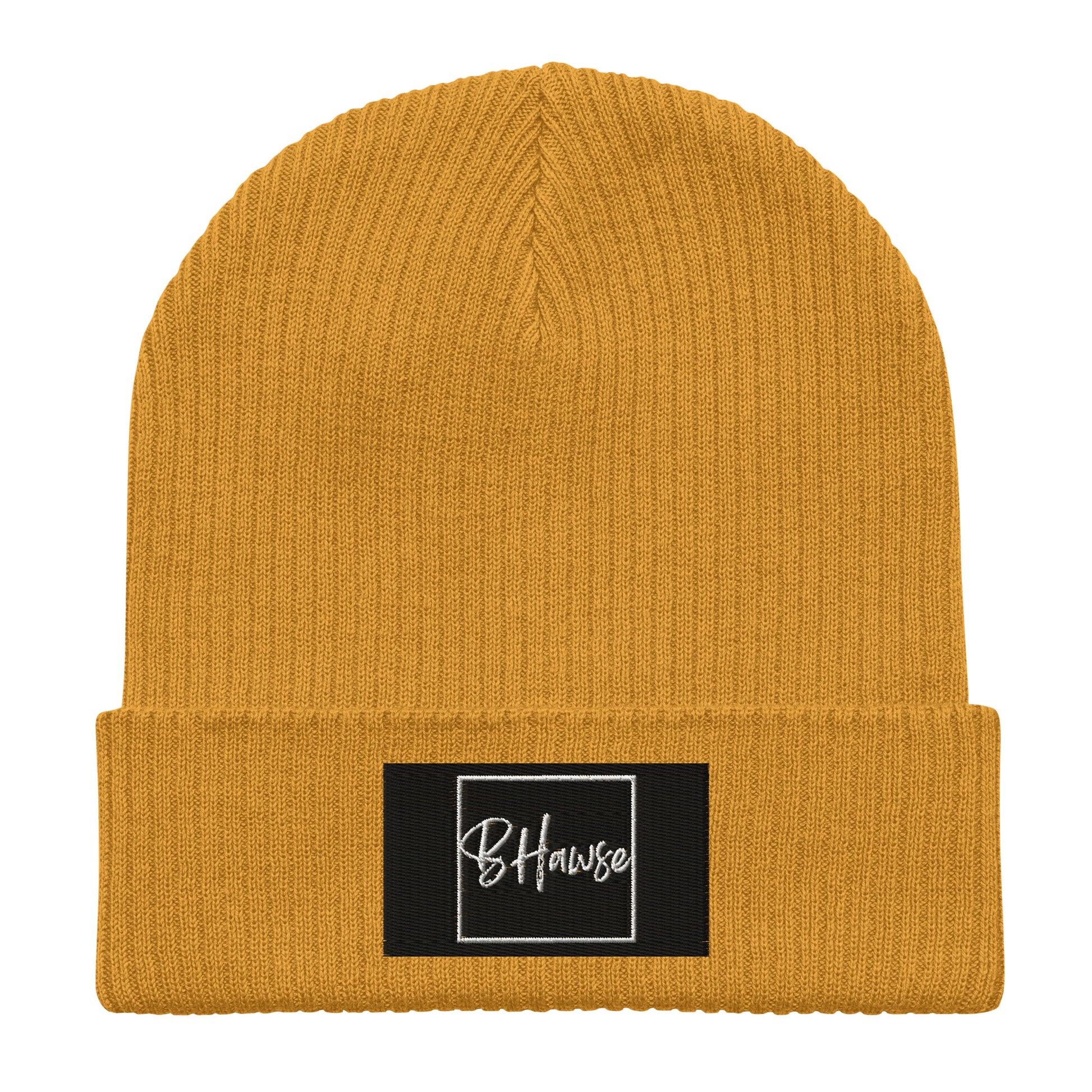 BHawse Square Organic Ribbed Beanie