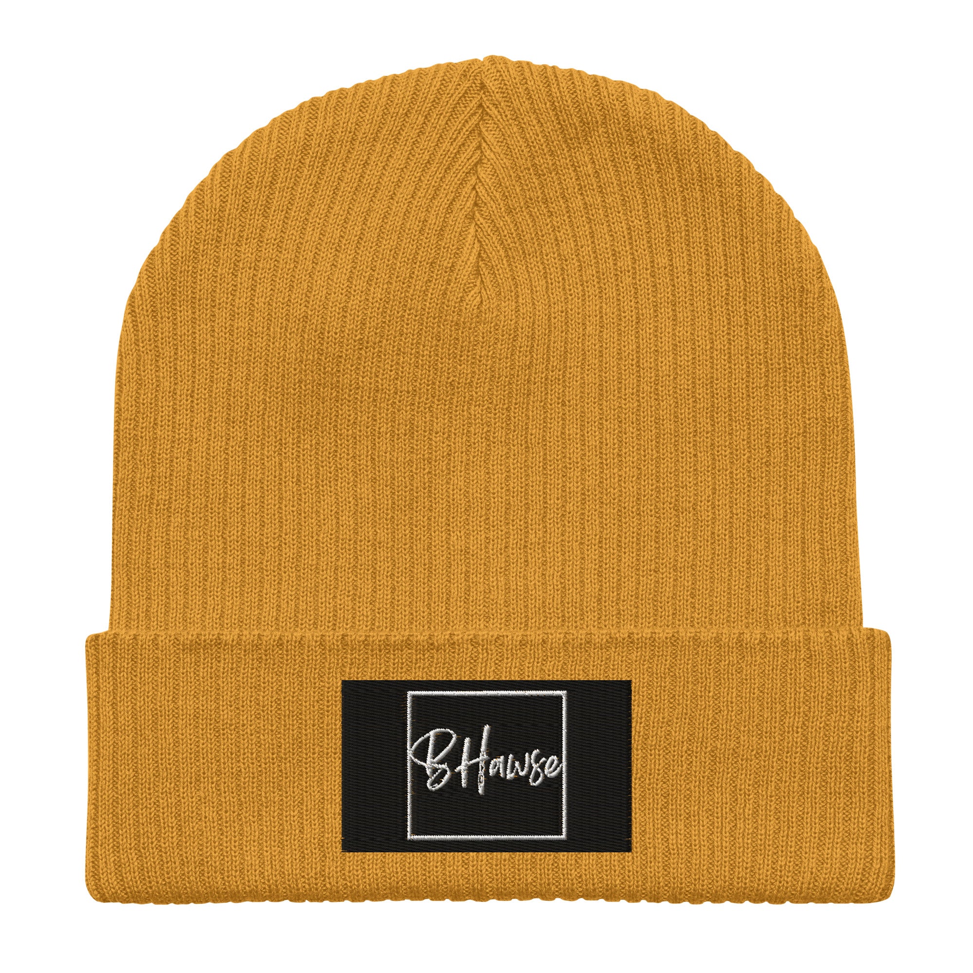 BHawse Square Organic Ribbed Beanie