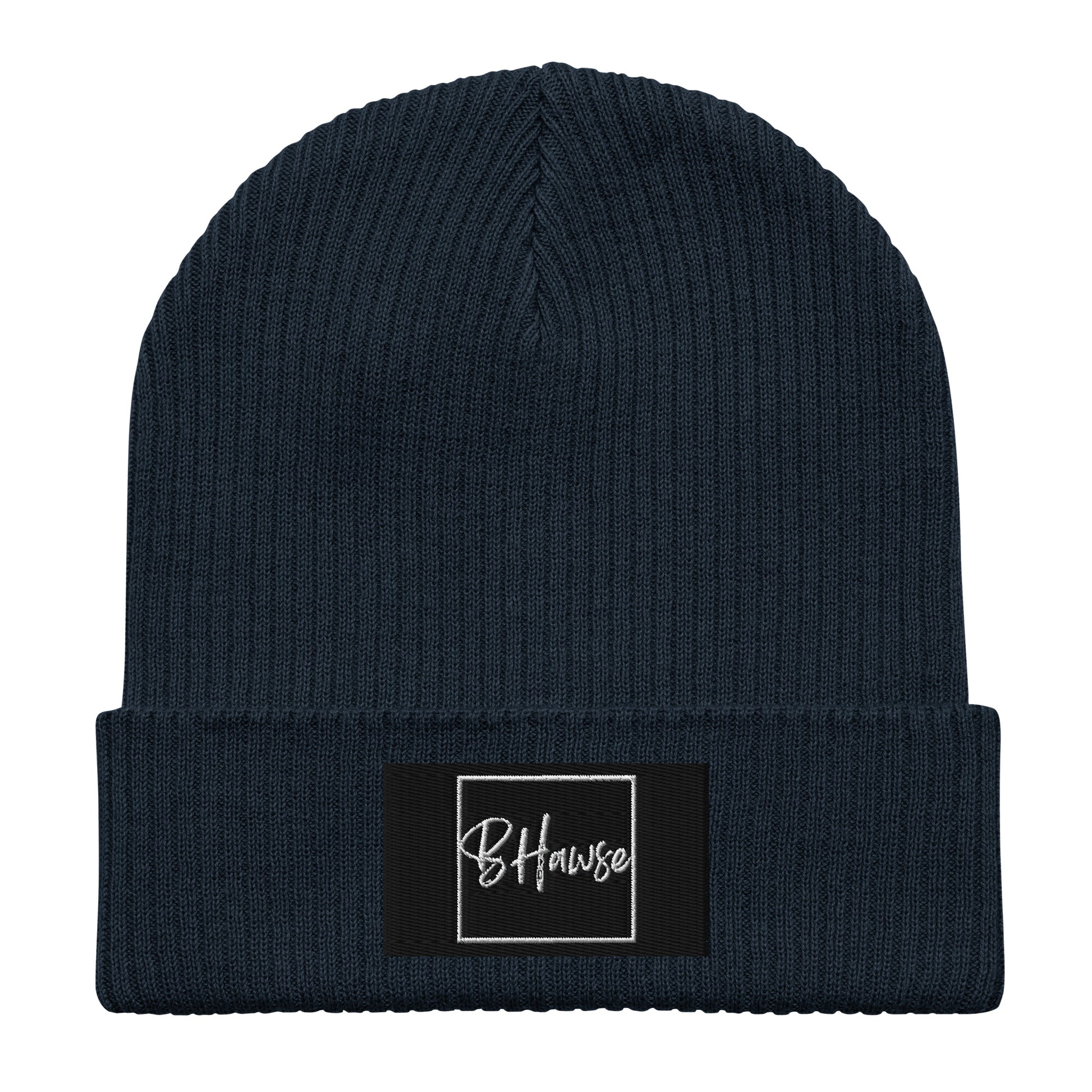 BHawse Square Organic Ribbed Beanie