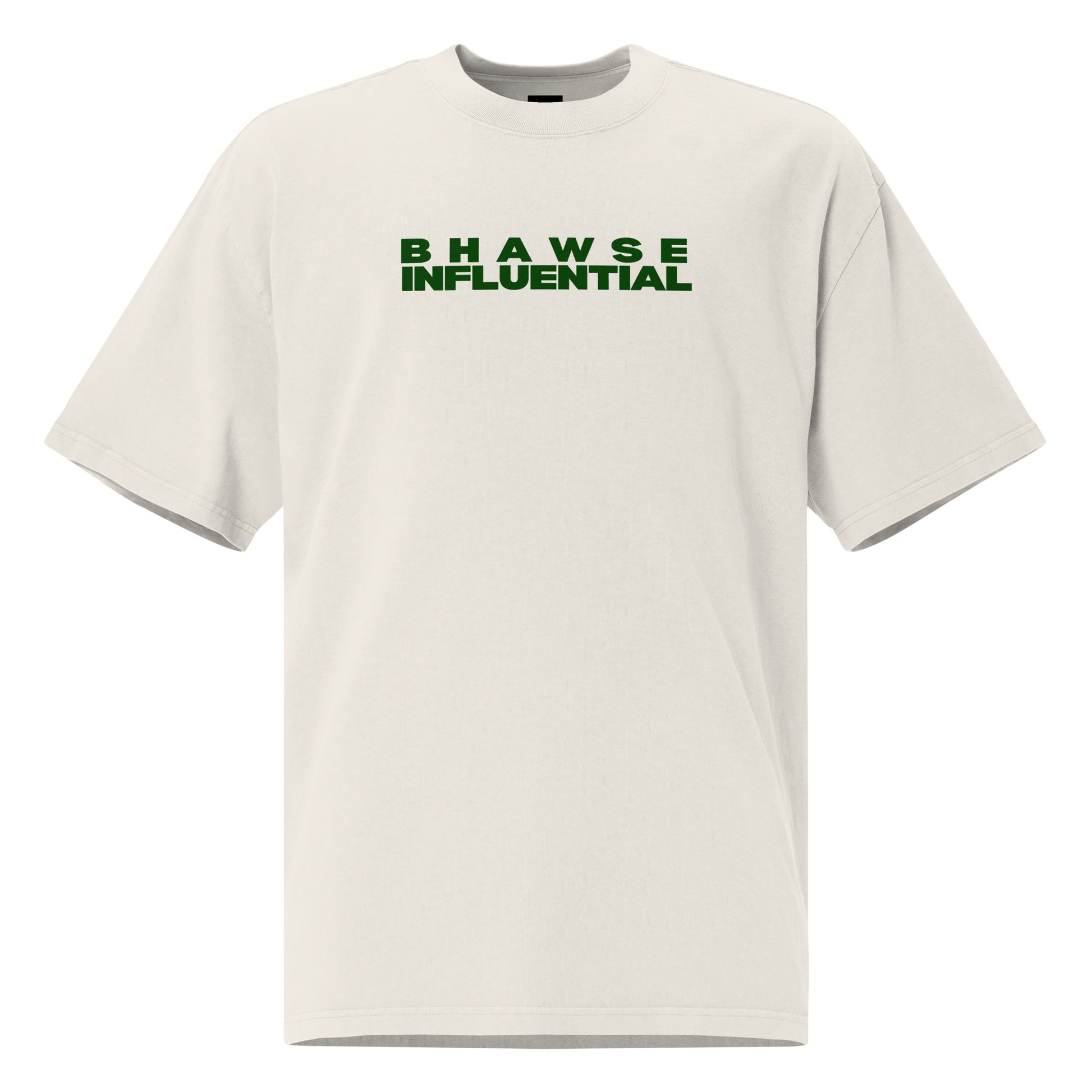 Influential Oversized Faded Tee