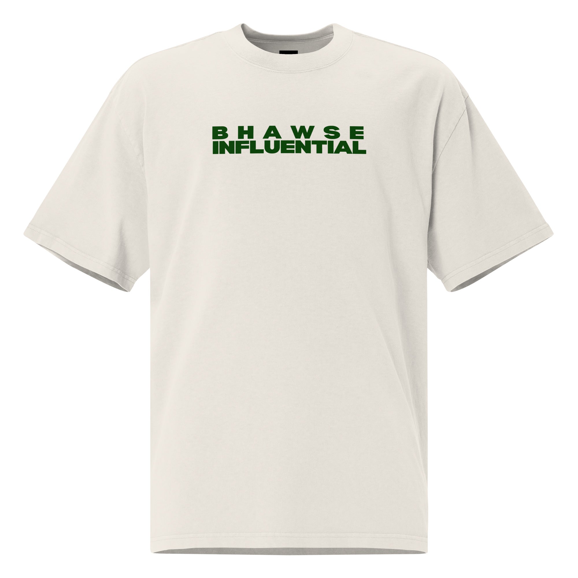 Influential Oversized Faded Tee