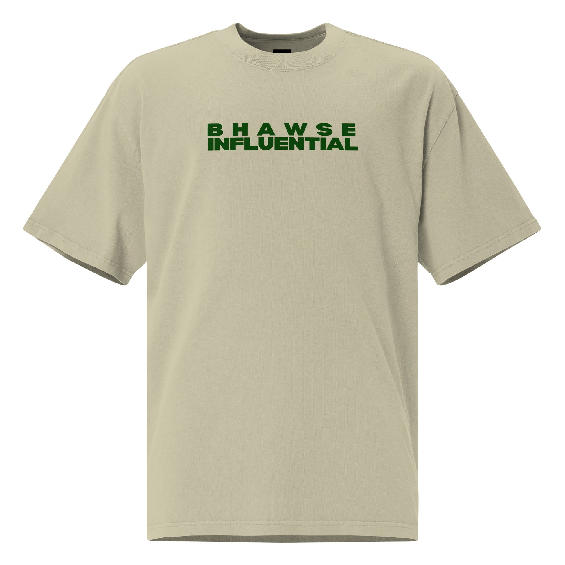 Influential Oversized Faded Tee
