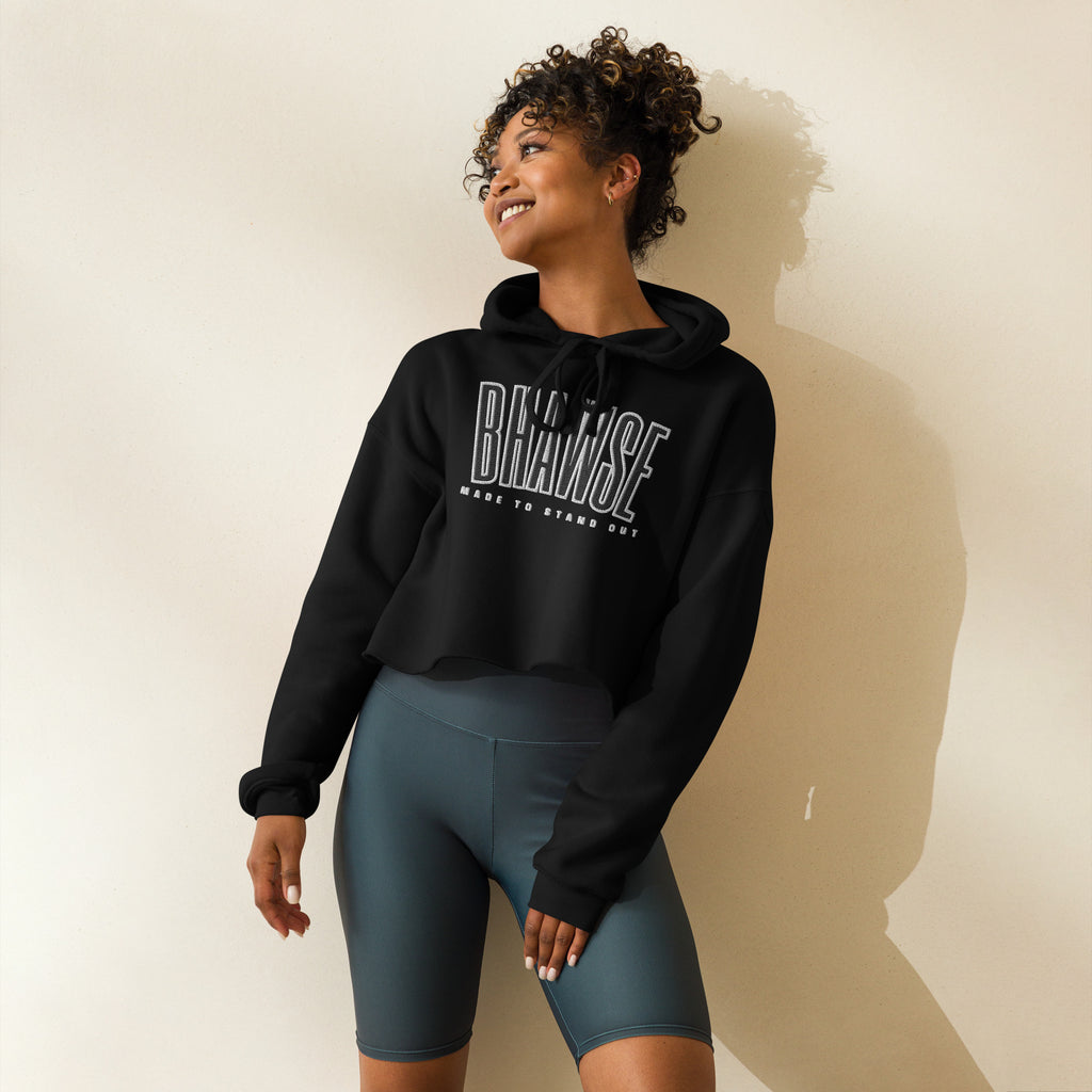 BHawse Stand Out Crop Hoodie