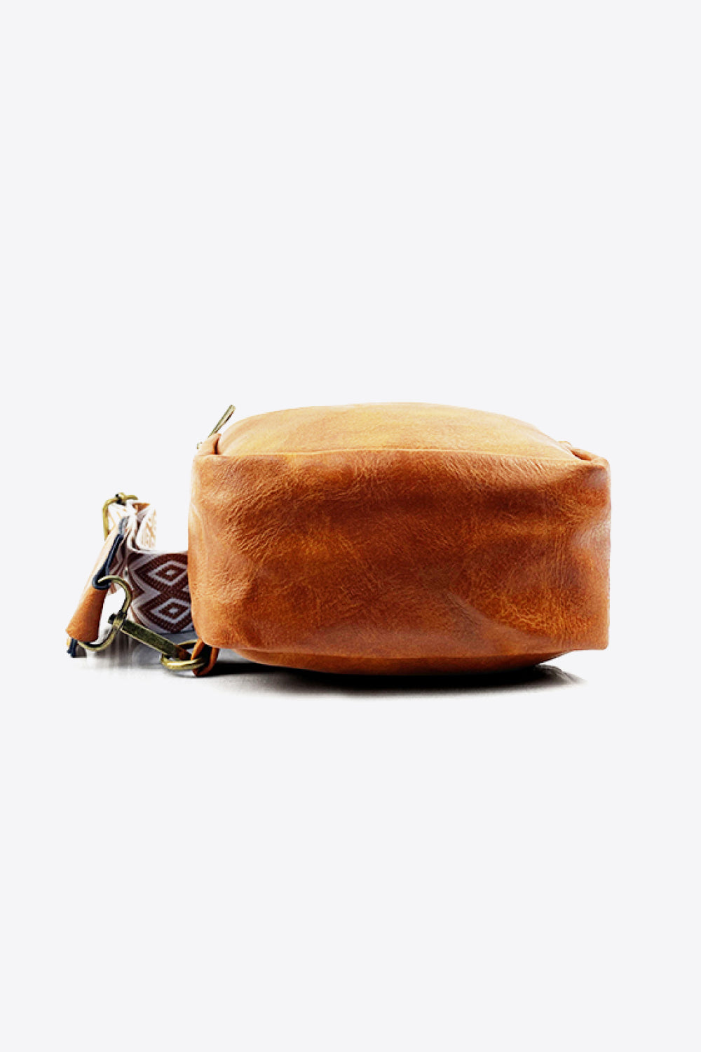 Adjustable Strap Leather Sling Bag