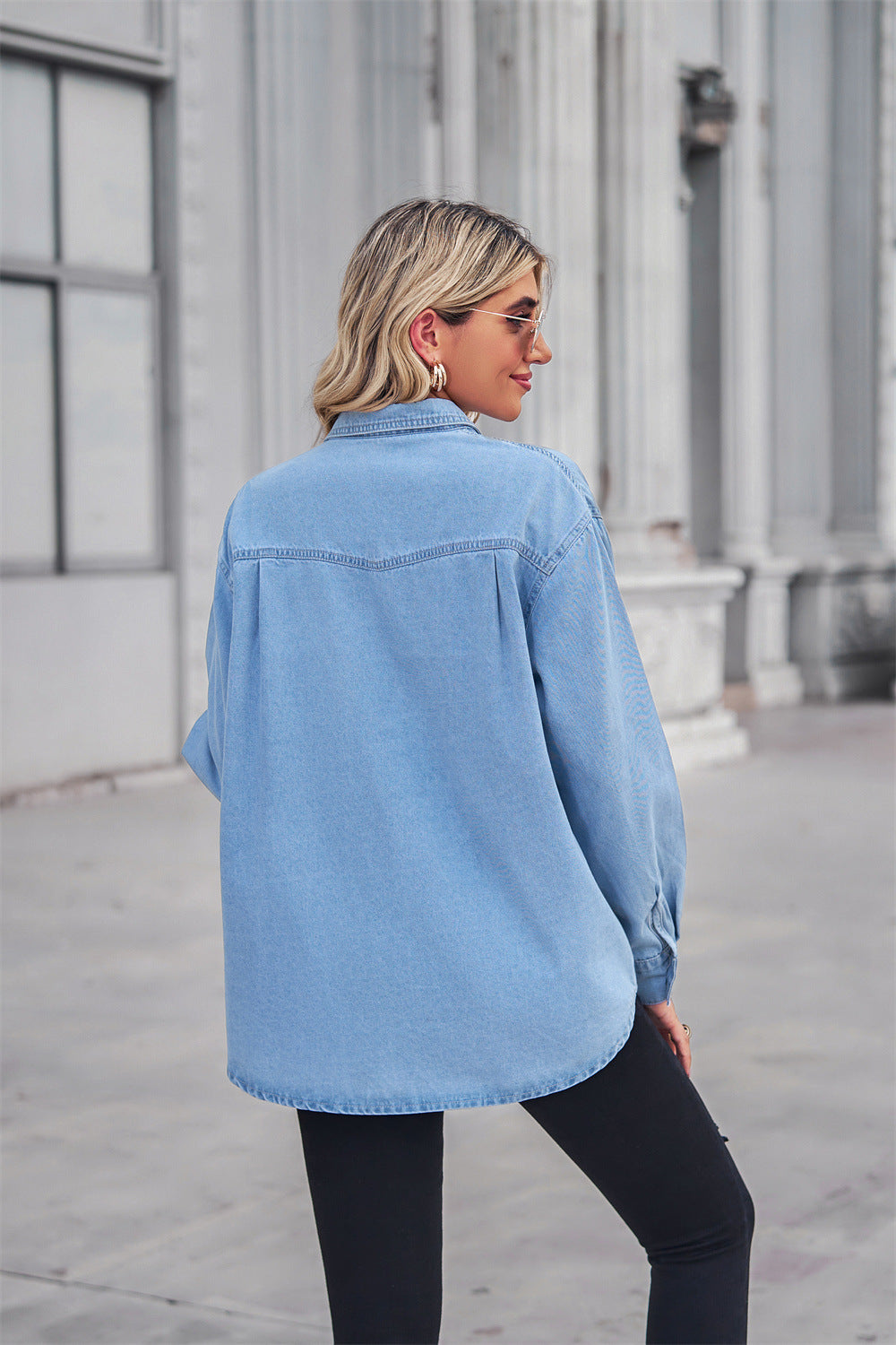 Denim Button Down