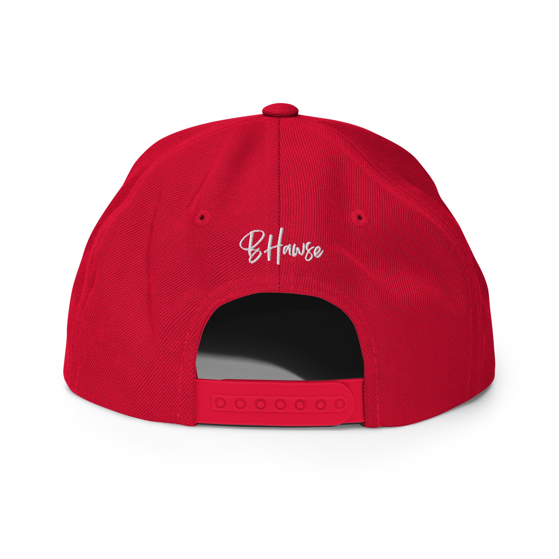 BHawse Family Ties Snapback Hat Red