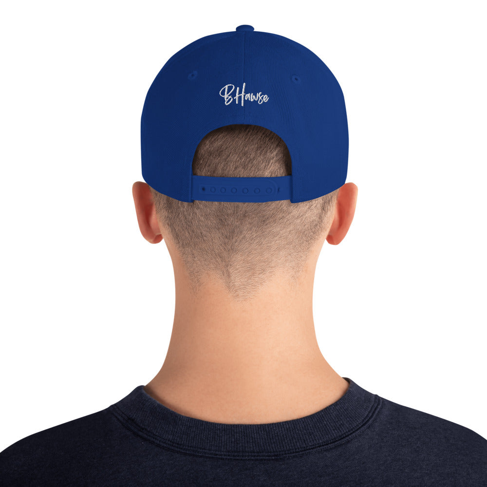 BHawse Family Ties Snapback Hat Royal Blue