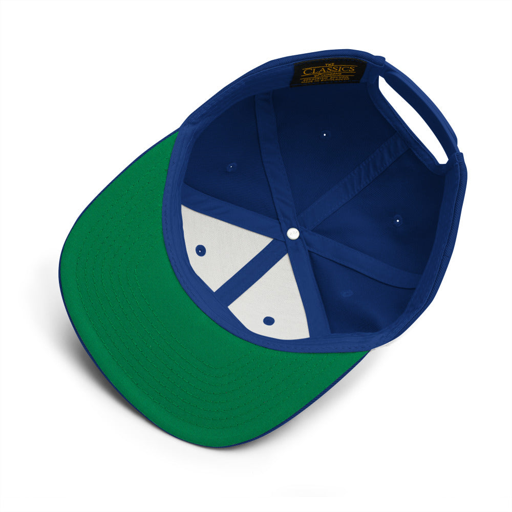 BHawse Family Ties Snapback Hat Royal Blue